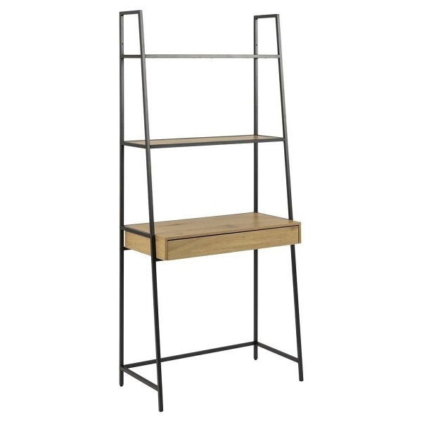 Regał z szufladą Seaford naturalny - ACTONA